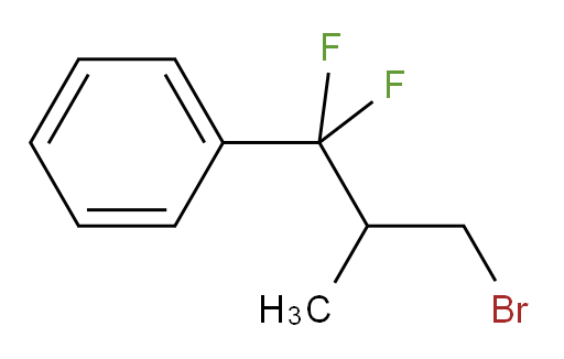 (3-bromo-1,1-difluoro-2-methylpropyl)benzene
