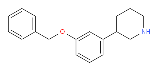3-[3-(benzyloxy)phenyl]piperidine