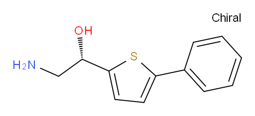 (1S)-2-amino-1-(5-phenylthiophen-2-yl)ethan-1-ol