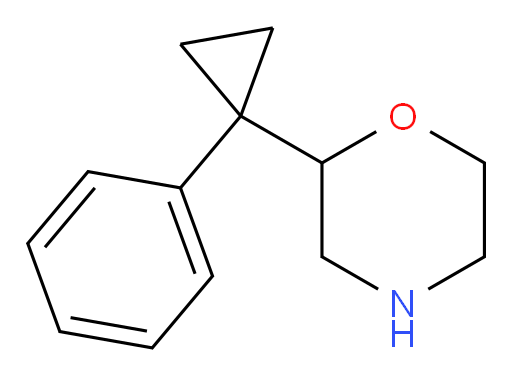 2-(1-phenylcyclopropyl)morpholine