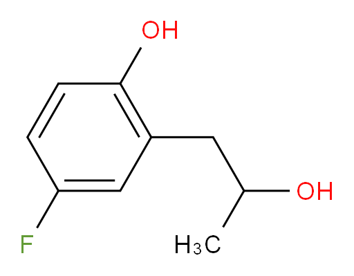 4-fluoro-2-(2-hydroxypropyl)phenol