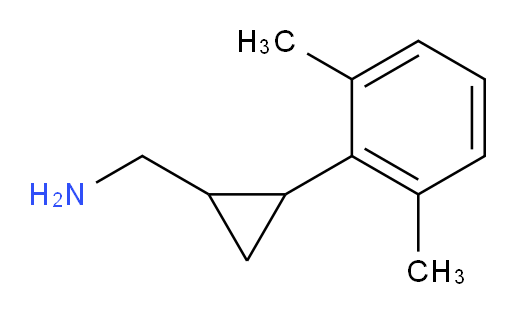 [2-(2,6-dimethylphenyl)cyclopropyl]methanamine