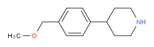 4-[4-(methoxymethyl)phenyl]piperidine