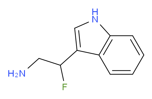 2-fluoro-2-(1H-indol-3-yl)ethan-1-amine