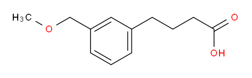 4-[3-(methoxymethyl)phenyl]butanoic acid