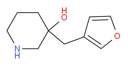 3-[(furan-3-yl)methyl]piperidin-3-ol
