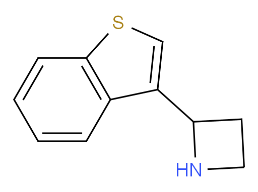 2-(1-benzothiophen-3-yl)azetidine