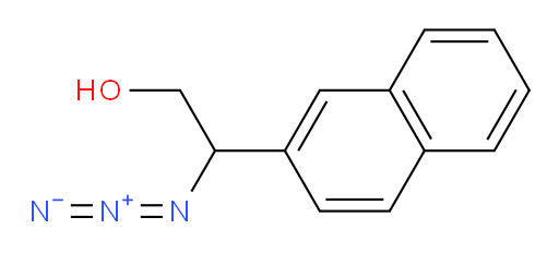 2-azido-2-(naphthalen-2-yl)ethan-1-ol