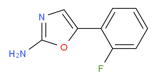5-(2-fluorophenyl)-1,3-oxazol-2-amine