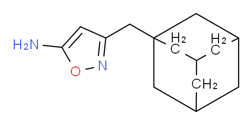 3-[(adamantan-1-yl)methyl]-1,2-oxazol-5-amine