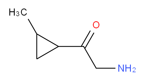 2-amino-1-(2-methylcyclopropyl)ethan-1-one