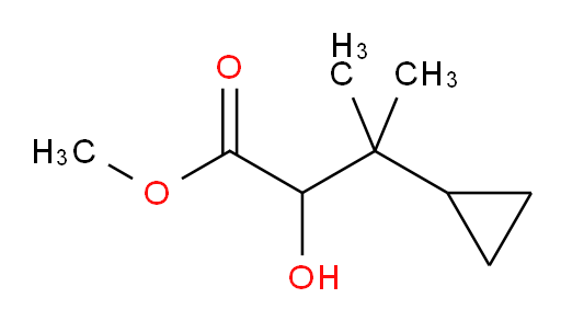 methyl 3-cyclopropyl-2-hydroxy-3-methylbutanoate