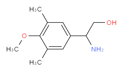 2-amino-2-(4-methoxy-3,5-dimethylphenyl)ethan-1-ol