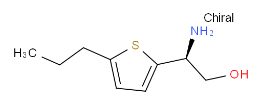 (2S)-2-amino-2-(5-propylthiophen-2-yl)ethan-1-ol