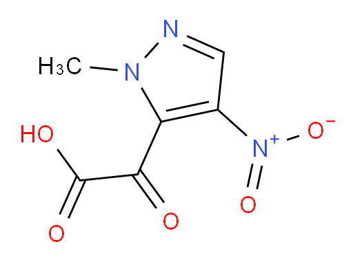 2-(1-methyl-4-nitro-1H-pyrazol-5-yl)-2-oxoacetic acid