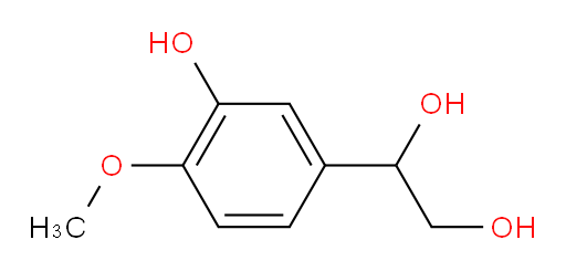 1-(3-hydroxy-4-methoxyphenyl)ethane-1,2-diol
