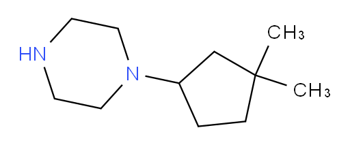 1-(3,3-dimethylcyclopentyl)piperazine