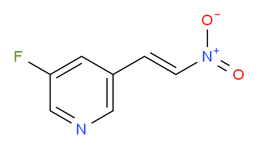 3-fluoro-5-(2-nitroethenyl)pyridine