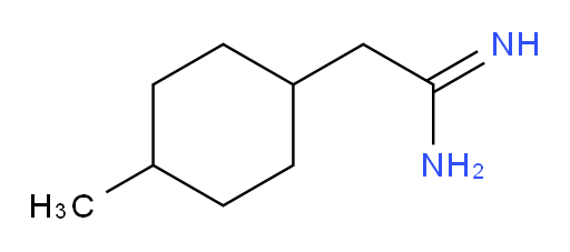 2-(4-methylcyclohexyl)ethanimidamide