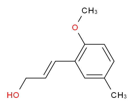 3-(2-methoxy-5-methylphenyl)prop-2-en-1-ol
