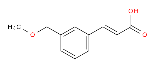 3-[3-(methoxymethyl)phenyl]prop-2-enoic acid