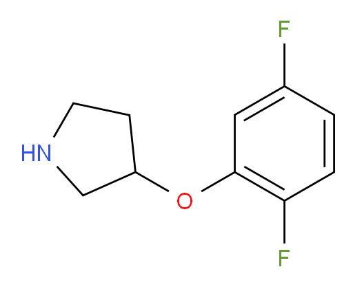 3-(2,5-difluorophenoxy)pyrrolidine