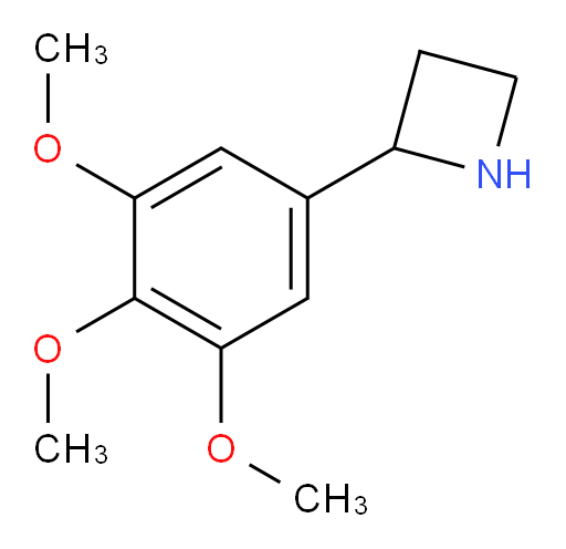 2-(3,4,5-trimethoxyphenyl)azetidine