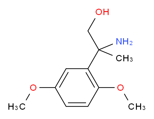 2-amino-2-(2,5-dimethoxyphenyl)propan-1-ol