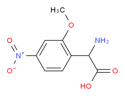 2-amino-2-(2-methoxy-4-nitrophenyl)acetic acid