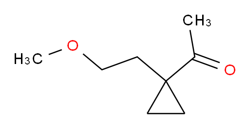 1-[1-(2-methoxyethyl)cyclopropyl]ethan-1-one