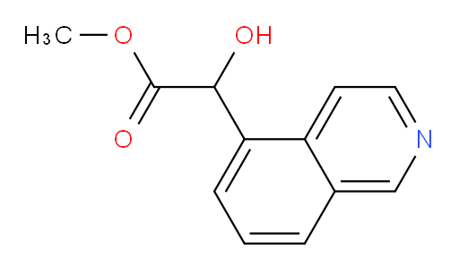 methyl 2-hydroxy-2-(isoquinolin-5-yl)acetate