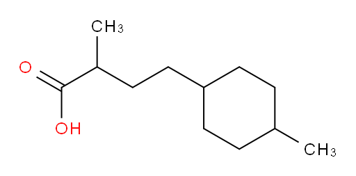 2-methyl-4-(4-methylcyclohexyl)butanoic acid