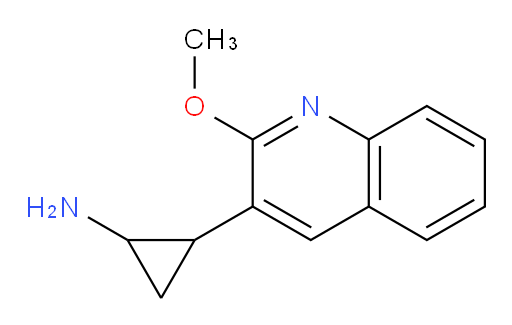 2-(2-methoxyquinolin-3-yl)cyclopropan-1-amine