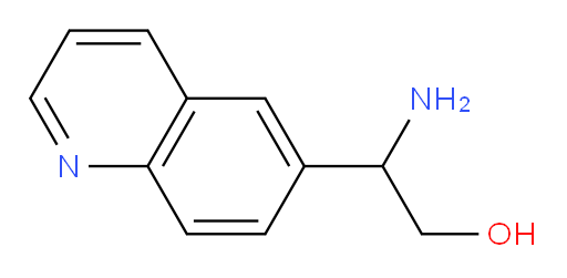 2-amino-2-(quinolin-6-yl)ethan-1-ol