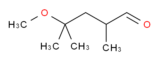 4-methoxy-2,4-dimethylpentanal