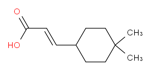 3-(4,4-dimethylcyclohexyl)prop-2-enoic acid