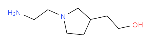 2-[1-(2-aminoethyl)pyrrolidin-3-yl]ethan-1-ol