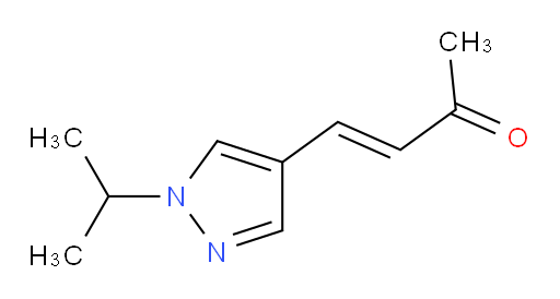 4-[1-(propan-2-yl)-1H-pyrazol-4-yl]but-3-en-2-one