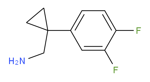 [1-(3,4-difluorophenyl)cyclopropyl]methanamine