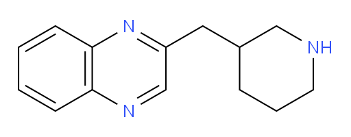 2-[(piperidin-3-yl)methyl]quinoxaline