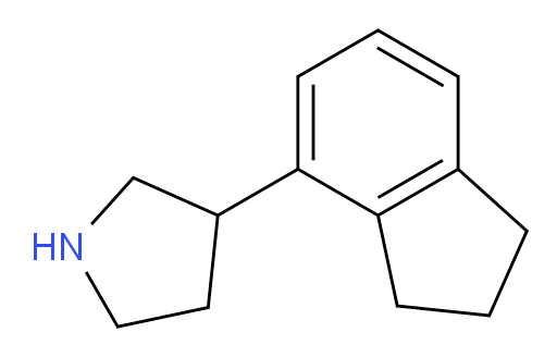 3-(2,3-dihydro-1H-inden-4-yl)pyrrolidine