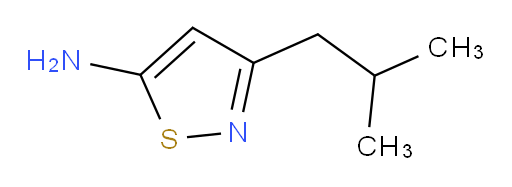 3-(2-methylpropyl)-1,2-thiazol-5-amine