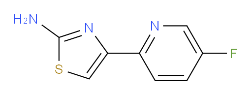 4-(5-fluoropyridin-2-yl)-1,3-thiazol-2-amine