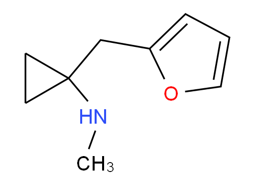 1-[(furan-2-yl)methyl]-N-methylcyclopropan-1-amine