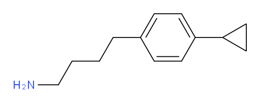 4-(4-cyclopropylphenyl)butan-1-amine