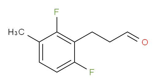 3-(2,6-difluoro-3-methylphenyl)propanal