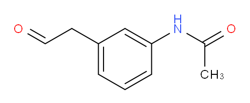N-[3-(2-oxoethyl)phenyl]acetamide