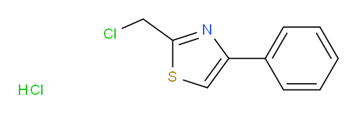 2-(chloromethyl)-4-phenyl-1,3-thiazole hydrochloride
