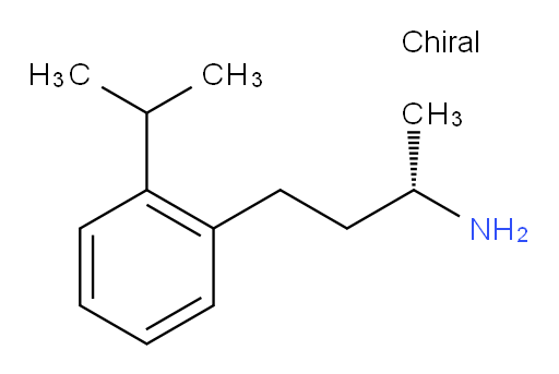 (2S)-4-[2-(propan-2-yl)phenyl]butan-2-amine