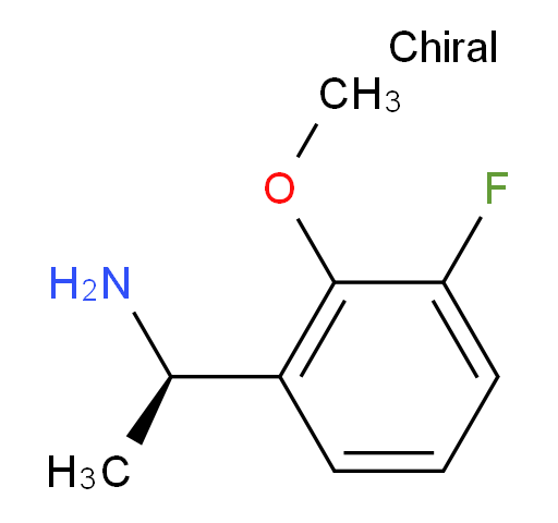 (1R)-1-(3-fluoro-2-methoxyphenyl)ethan-1-amine